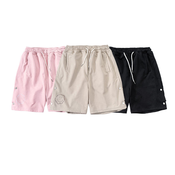 Pantalones Cortos Estilo Hong Kong Holgados y Cómodos para Hombre y Mujer