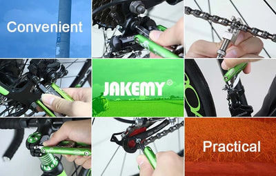 Kit de Herramientas para Bicicleta 11 en 1 - Destornillador Multiusos Jiecome PJ1001 - Image 7