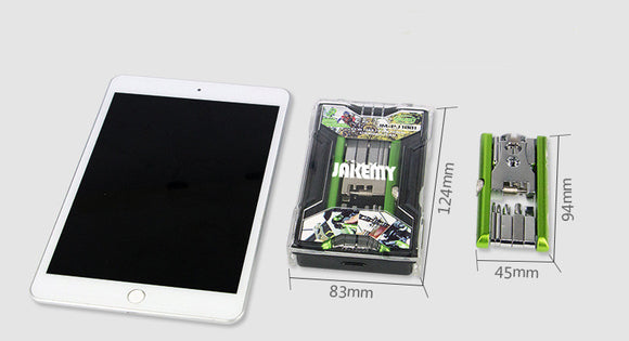 Kit de Herramientas para Bicicleta 11 en 1 - Destornillador Multiusos Jiecome PJ1001