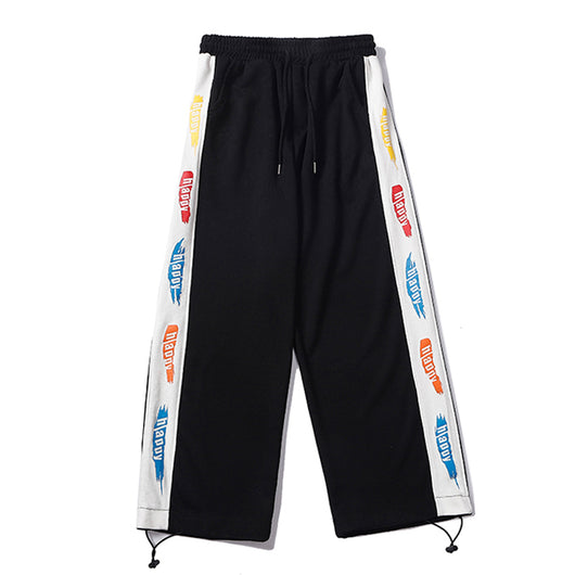 Pantalones Estampados con Cintura Ajustable - Corte Recto Unisex - Image 10