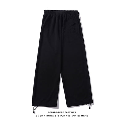 Pantalones Estampados con Cintura Ajustable - Corte Recto Unisex - Image 12