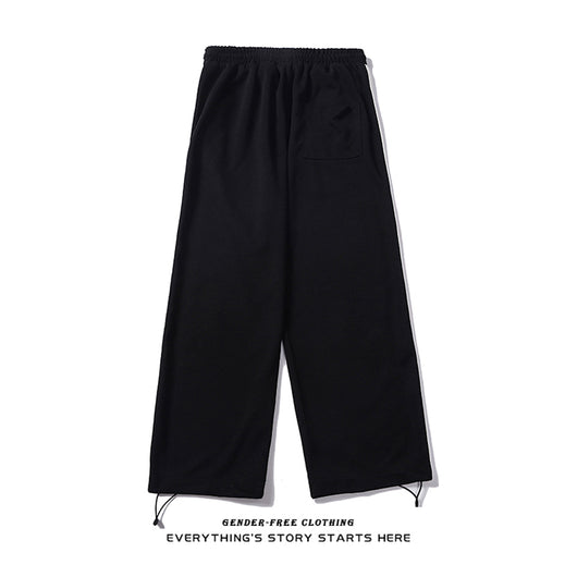 Pantalones Estampados con Cintura Ajustable - Corte Recto Unisex - Image 12