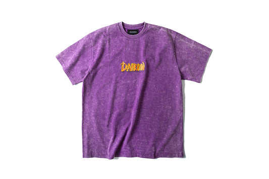 Playera Retro Estampado Copo de Nieve Lavado Vintage Colores Otoñales