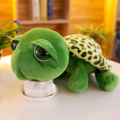 Peluche Tortuga de Ojos Grandes - Muñeco Pequeño Adorable - Image 6
