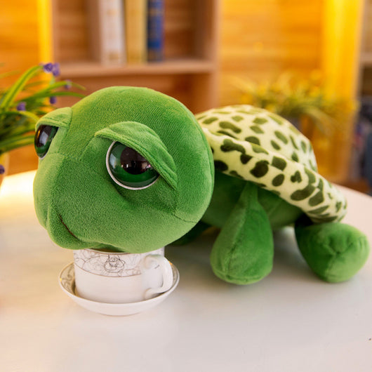 Peluche Tortuga de Ojos Grandes - Muñeco Pequeño Adorable - Image 6