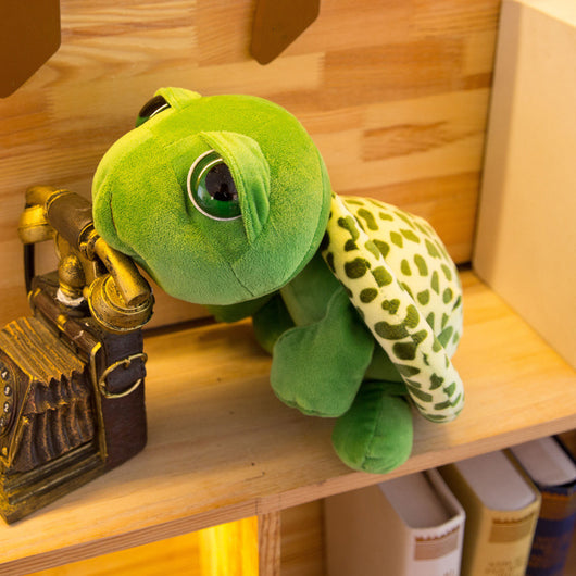 Peluche Tortuga de Ojos Grandes - Muñeco Pequeño Adorable - Image 10