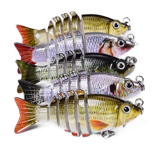 Señuelo Artificial Biónico para Pesca de Lubina y Perca