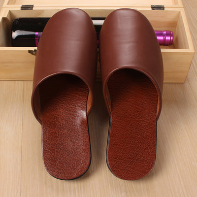 Pantuflas de Cuero Haining Premium - Hombre y Mujer para Casa Todo el Año - Image 14
