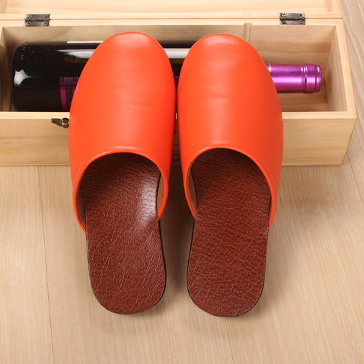 Pantuflas de Cuero Haining Premium - Hombre y Mujer para Casa Todo el Año - Image 16
