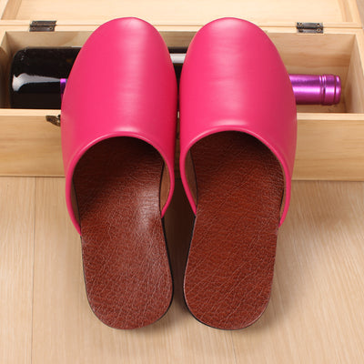 Pantuflas de Cuero Haining Premium - Hombre y Mujer para Casa Todo el Año - Image 19