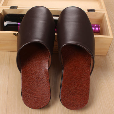 Pantuflas de Cuero Haining Premium - Hombre y Mujer para Casa Todo el Año - Image 20