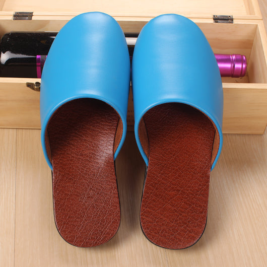 Pantuflas de Cuero Haining Premium - Hombre y Mujer para Casa Todo el Año - Image 10