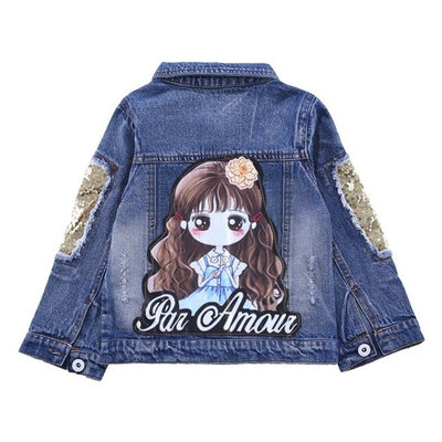 Chaqueta Infantil Primavera Otoño - Moda Versátil para Niñas - Image 16