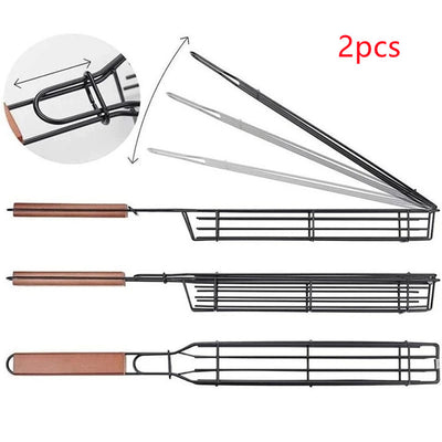 Accesorios BBQ Profesionales en Acero Inoxidable con Malla de Cocina - Image 8