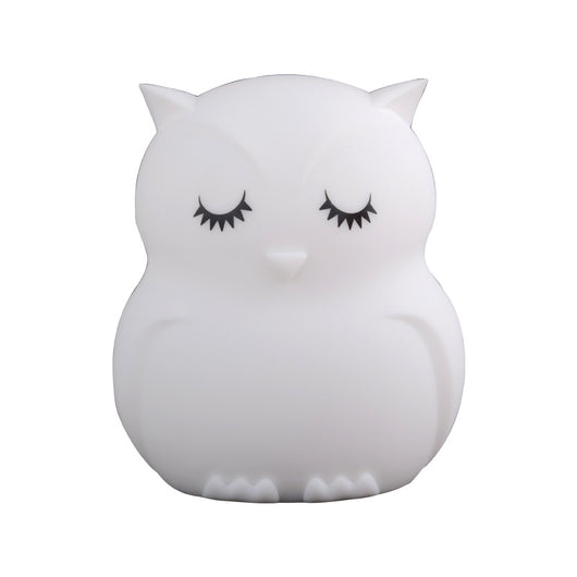 Lámpara Nocturna LED Búho de Silicona con Sensor Táctil y 9 Colores Regulables para Niños - Image 7