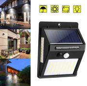 Luz Solar de Pared con Sensor de Movimiento - Iluminación Exterior Inteligente