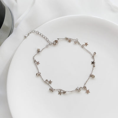 Pulsera de Diamantes con Borla Elegante para Mujer - Joyería Minimalista Primavera Verano