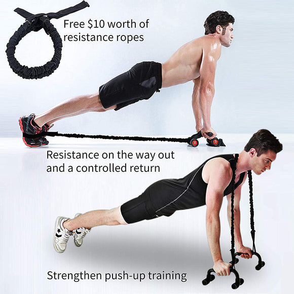 Sistema de Flexiones con Rebote Elástico de 4 Niveles