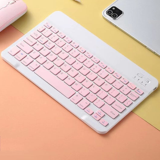 Teclado y Ratón Inalámbricos Ultra Delgados Compatible con Apple - Diseño Macaron - Image 22