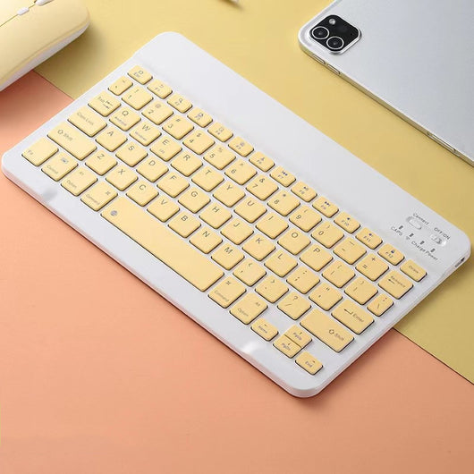 Teclado y Ratón Inalámbricos Ultra Delgados Compatible con Apple - Diseño Macaron - Image 29