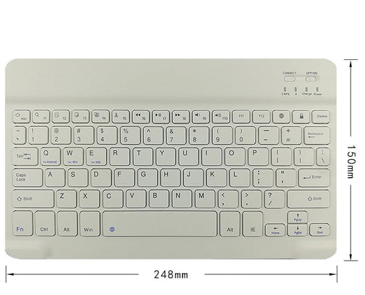 Teclado y Ratón Inalámbricos Ultra Delgados Compatible con Apple - Diseño Macaron - Image 11