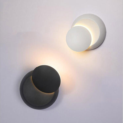 Lámpara de Pared Eclipse Lunar Giratoria - Diseño Minimalista LED - Image 7
