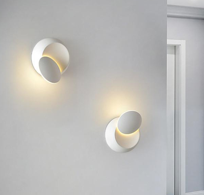 Lámpara de Pared Eclipse Lunar Giratoria - Diseño Minimalista LED - Image 4