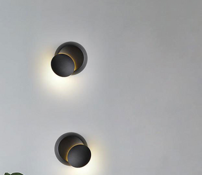 Lámpara de Pared Eclipse Lunar Giratoria - Diseño Minimalista LED - Image 5