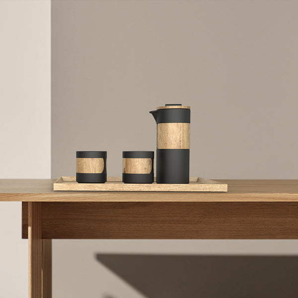 Cafetera de Viaje Portátil con Prensa Cerámica - Té y Café Premium