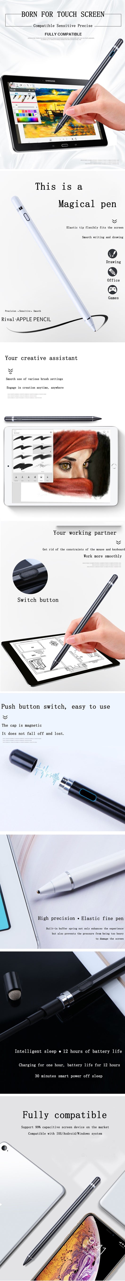 Lápiz Óptico Capacitivo Universal para Pantallas Táctiles - Image 17