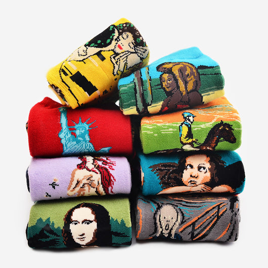 Calcetines Artísticos para Hombre - Diseños de Obras Maestras Clásicas - Image 16