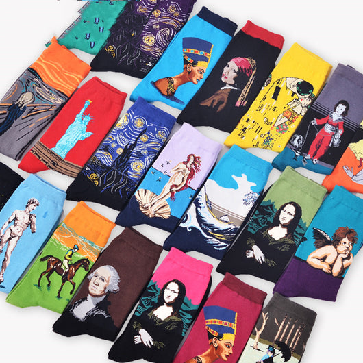 Calcetines Artísticos para Hombre - Diseños de Obras Maestras Clásicas - Image 15