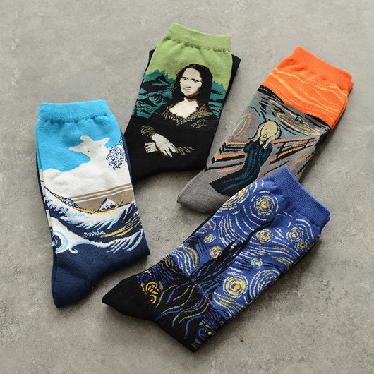 Calcetines Artísticos para Hombre - Diseños de Obras Maestras Clásicas - Image 14