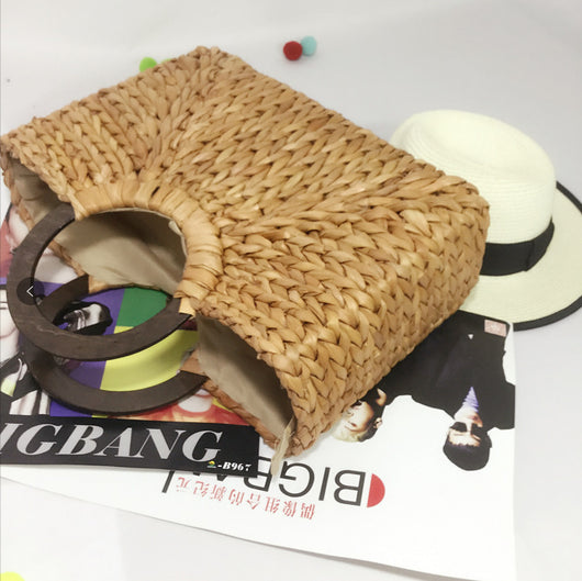 Bolsa Tejida de Fibra de Maíz - Bolso de Viaje y Ocio - Image 4
