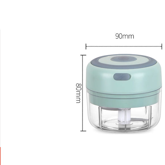 Picador Eléctrico de Ajo USB - Trituradora de Jengibre y Vegetales - Image 9
