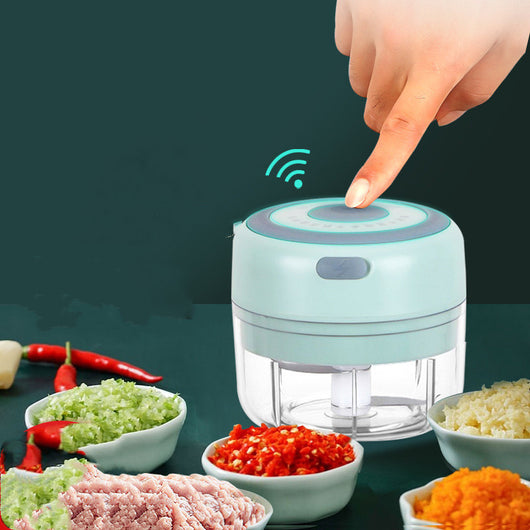 Picador Eléctrico de Ajo USB - Trituradora de Jengibre y Vegetales - Image 6