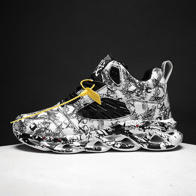 Zapatillas Deportivas Altas para Hombre - Zapatos de Baloncesto y Running Multifunción Talla Grande - Image 3