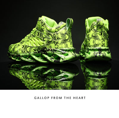 Zapatillas Deportivas Altas para Hombre - Zapatos de Baloncesto y Running Multifunción Talla Grande - Image 7