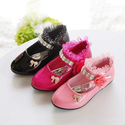 Zapatos de Cuero Princesa Color Puro