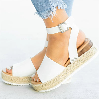 Sandalias de Cáñamo para Mujer con Suela Ligera y Cómoda - Image 14