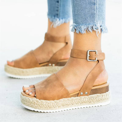 Sandalias de Cáñamo para Mujer con Suela Ligera y Cómoda - Image 17