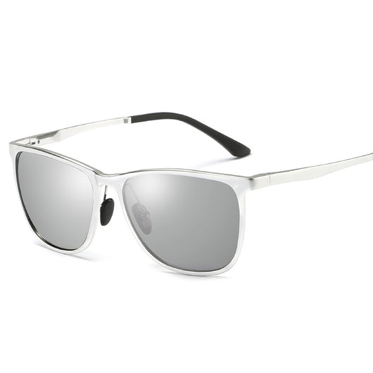 Gafas de Sol Polarizadas para Hombre - Aleación Aluminio-Magnesio con Lentes de Espejo - Image 6