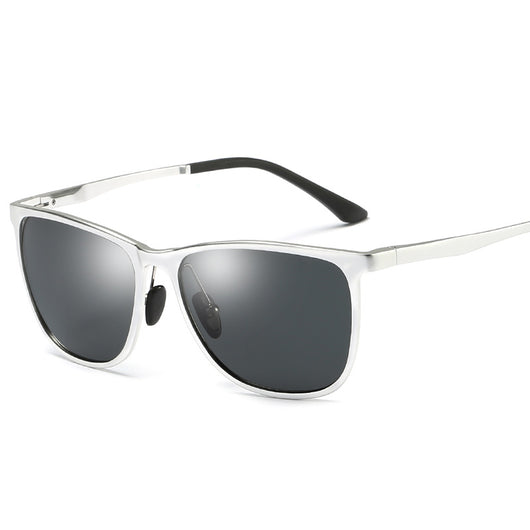 Gafas de Sol Polarizadas para Hombre - Aleación Aluminio-Magnesio con Lentes de Espejo - Image 5