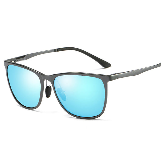 Gafas de Sol Polarizadas para Hombre - Aleación Aluminio-Magnesio con Lentes de Espejo