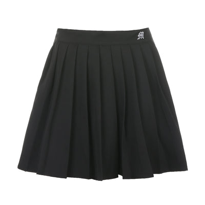 Falda Plisada Blanca Corta con Cintura Elástica para Mujer - Image 6