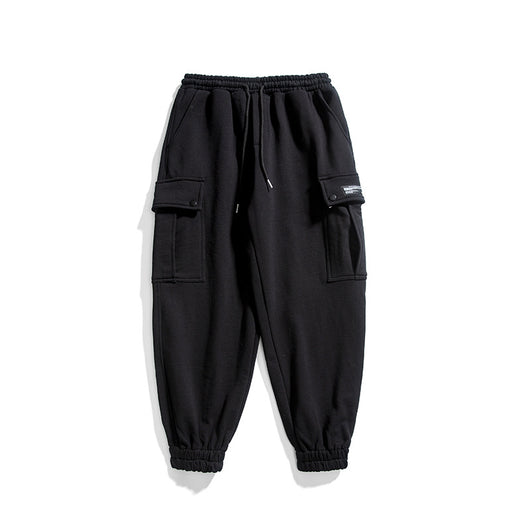 Overoles y Pantalones de Sudadera Japoneses de Color Sólido para Adolescentes - Image 8