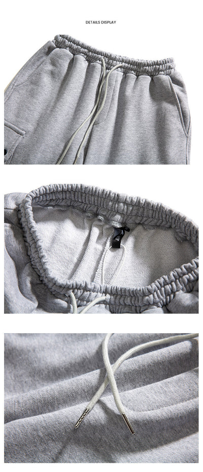 Overoles y Pantalones de Sudadera Japoneses de Color Sólido para Adolescentes - Image 19