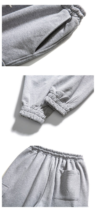 Overoles y Pantalones de Sudadera Japoneses de Color Sólido para Adolescentes - Image 18