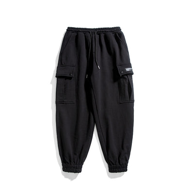 Overoles y Pantalones de Sudadera Japoneses de Color Sólido para Adolescentes - Image 2
