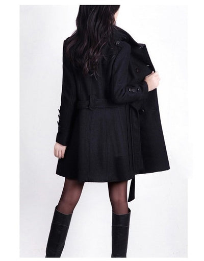 Abrigo Largo de Lana para Mujer - Colección Invierno - Image 4